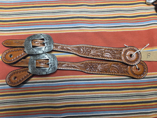 Men's Floral Ranger Spur Strap
